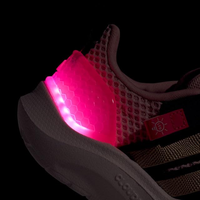 adidas Unisex-Baby Lightorama, Clear Pink/Cyber Metallic/Lucid Pink, 10