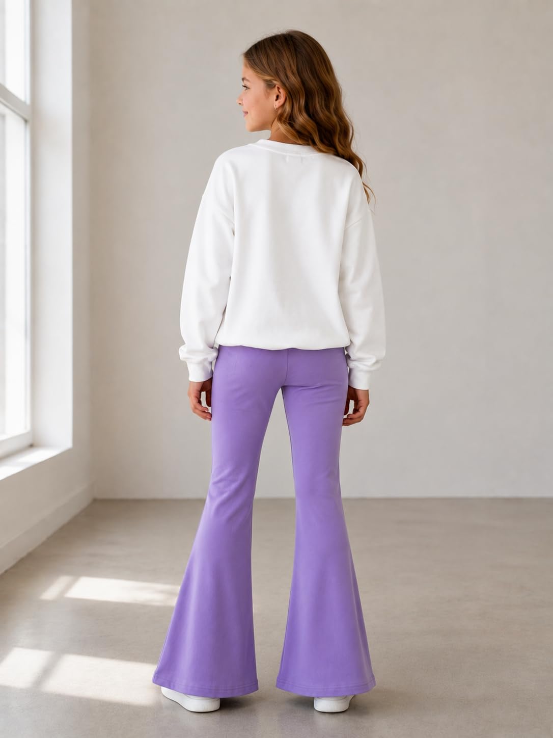 Azmxynol Girls Flared Pants Set