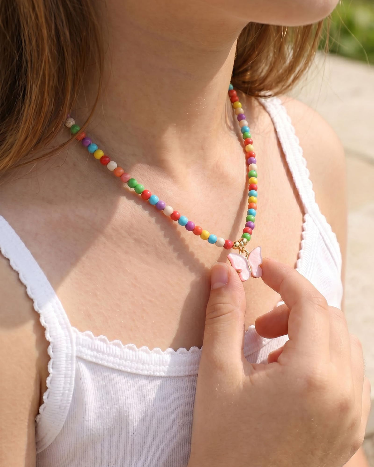 Kidbbi Necklace for Little Girl Kids Jewelry 4 5 7 6 8 12 Year Old Gifts