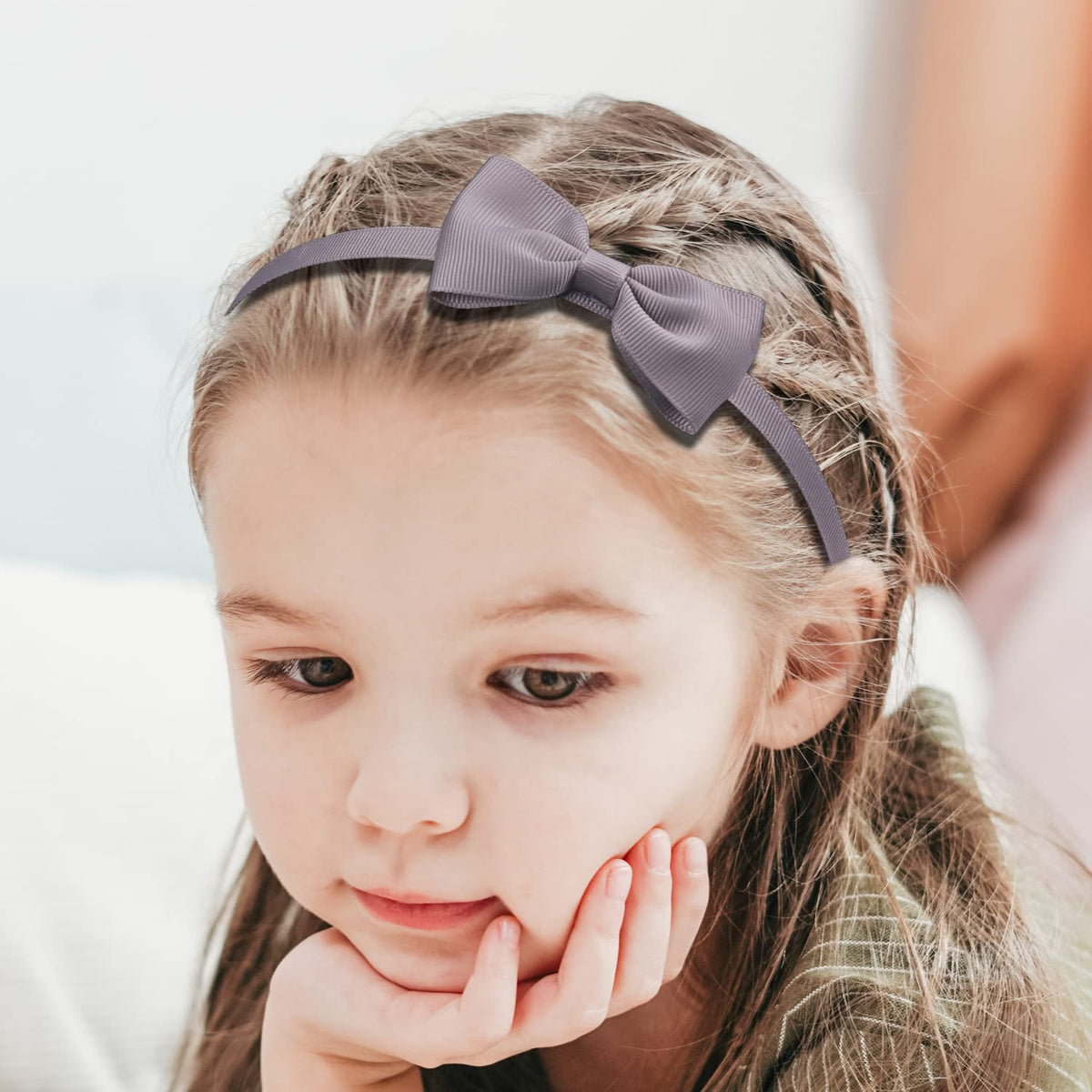 XIMA 20pcs Bows Headbands for Girls Kids Toddlers Children Hair Accessories