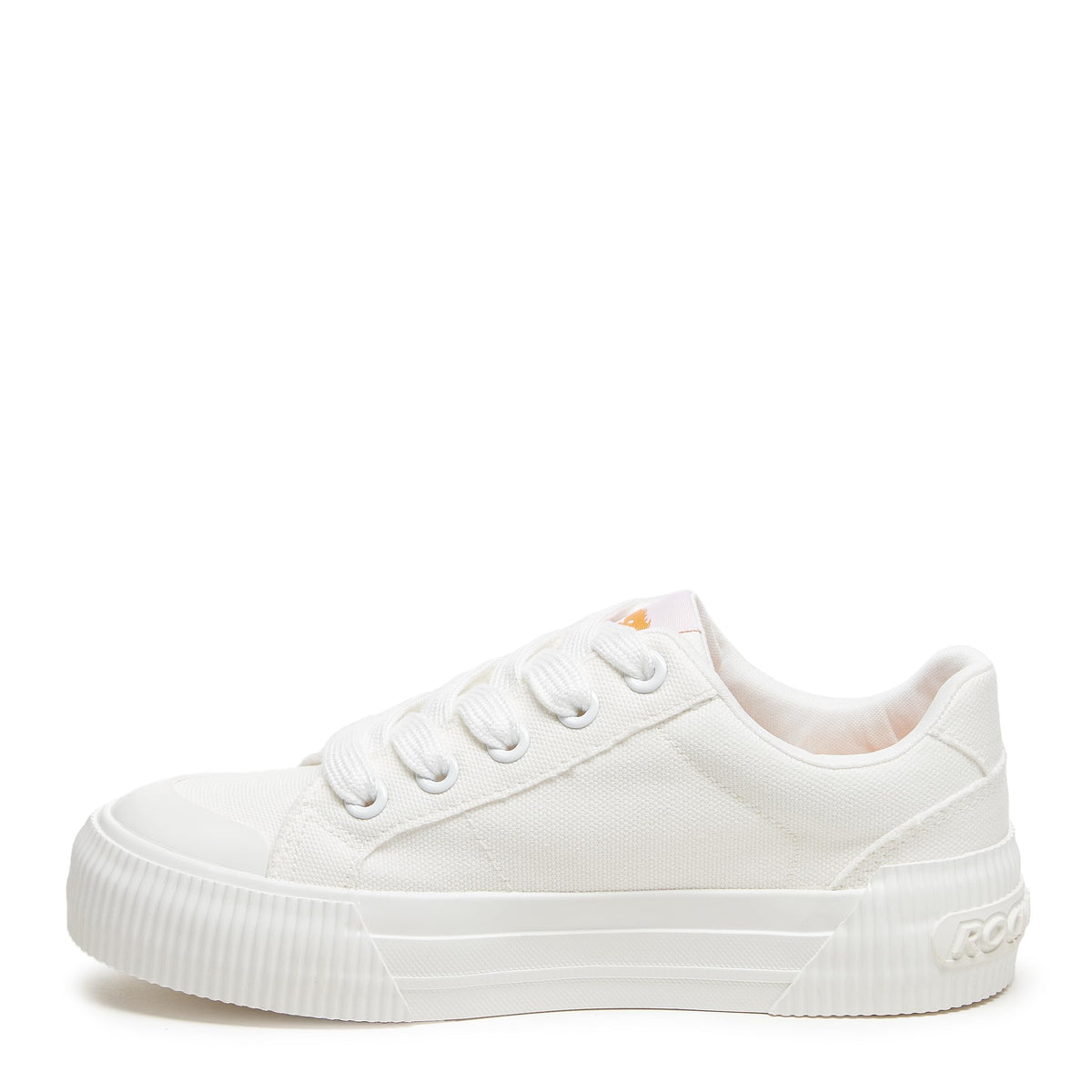 Rocket Dog Jr Cheery Sneaker, White, 4 US Unisex Big Kid