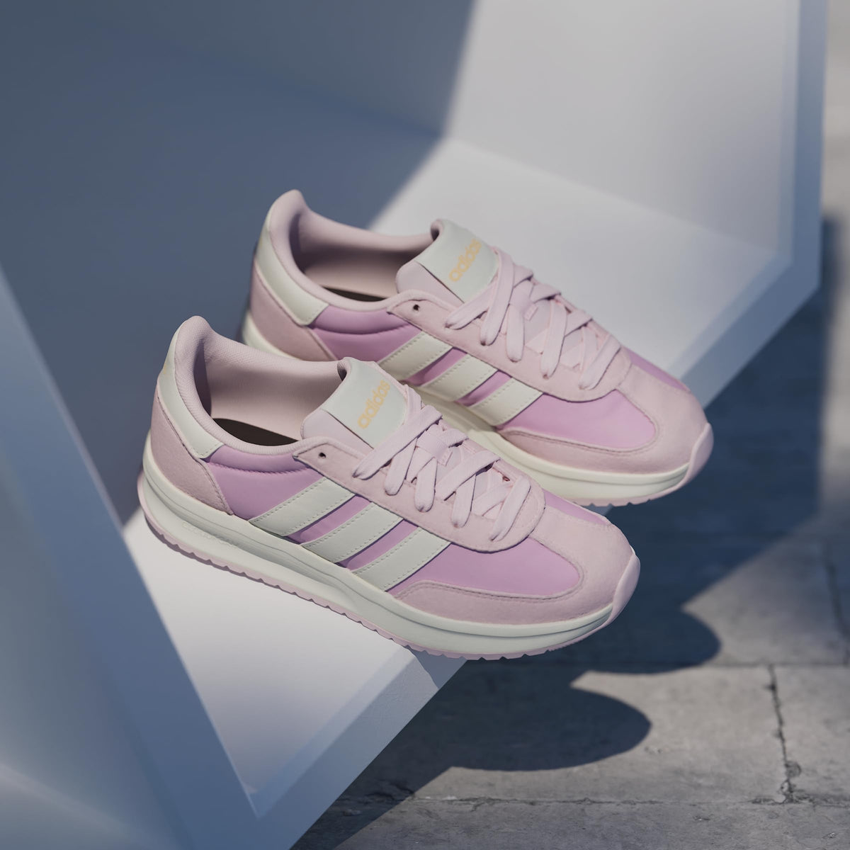 Adidas Unisex-Kids Run 70s 2.0, Bliss Lilac/Off White/Clear Pink, 7