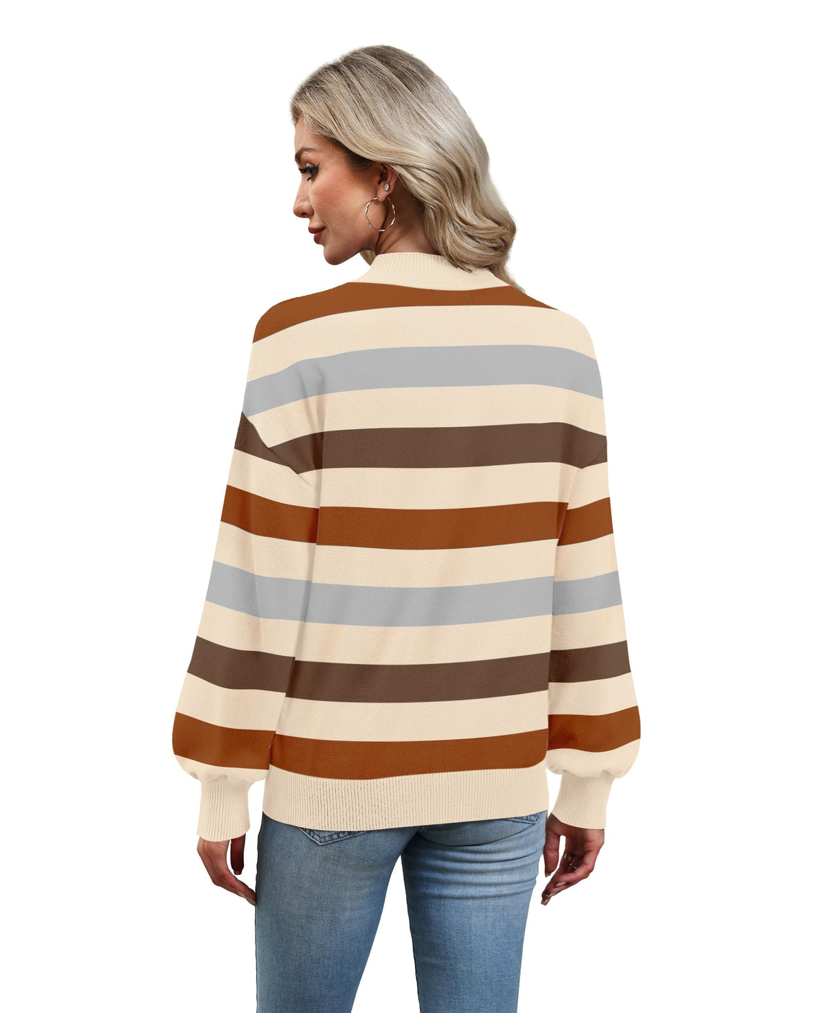 Winter Clothing for Women Lightweight Sweaters Mock Neck Fall Clothes 2026