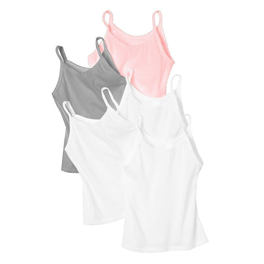 Hanes Girls Tagless Camisole Five-Pack