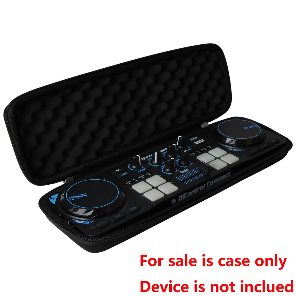 Hermitshell Hard Travel Case for Hercules DJ Control Starlight Compact Controller with Serato DJ Lite