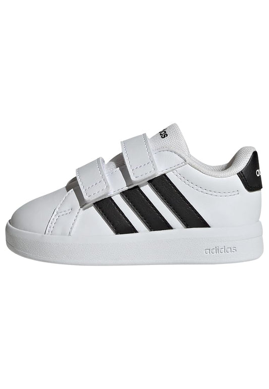 adidas Unisex-Baby Grand Court 3.0 Cf I, White/Black, 9.5