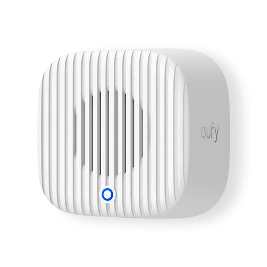 eufy Video Doorbell Chime 2, 10 Built-In Chimes, 2.4 GHz and 5 GHz Dual-Band Wi-Fi, Easy Setup, Bluetooth Auto-Pairing, Adjustable Volume Up to 80 dB