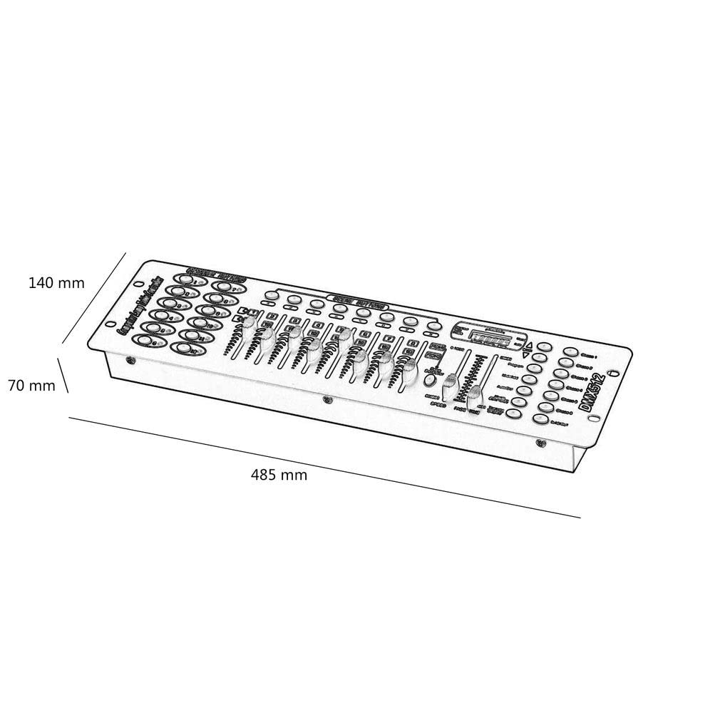 XPCLEOYZ DMX Controller dmx512 192 Channel Stage Lighting Console