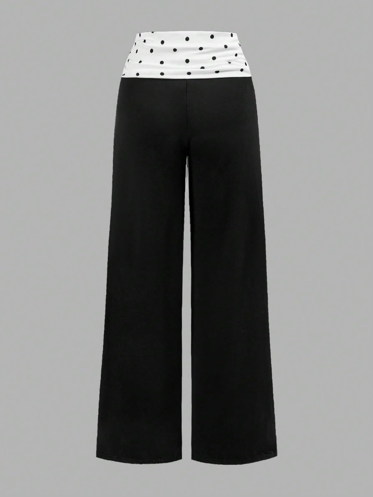 RoseSeek Girls Polka-Dot Wide-Leg Pants