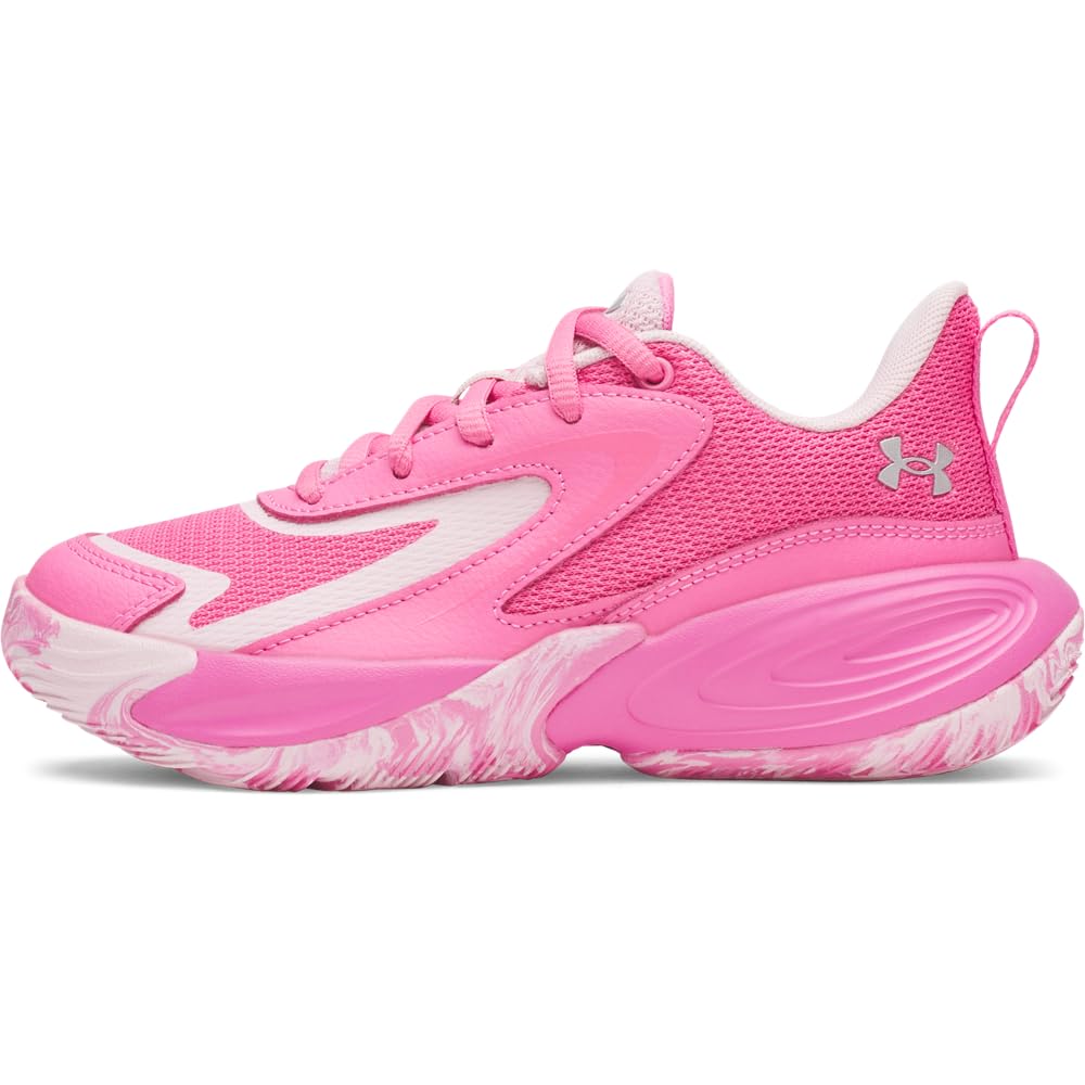 Under Armour Youth Unisex Pre School Size Lockdown 8, 637 Pink, 1.5