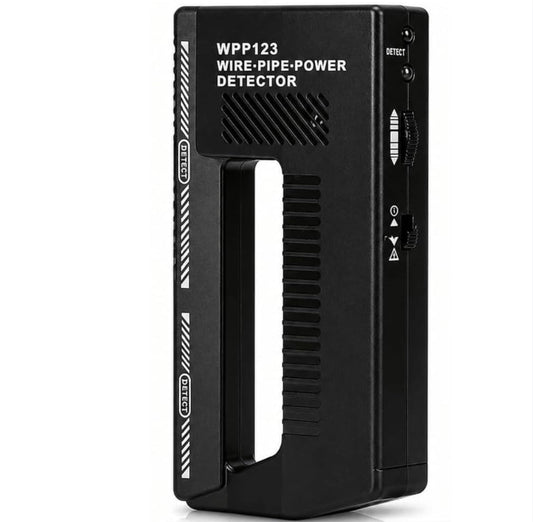 WPP123 Wire & Pipe Detector ��� Handheld Metal & Live AC Wire Scanner for Drywall with Sensitivity C