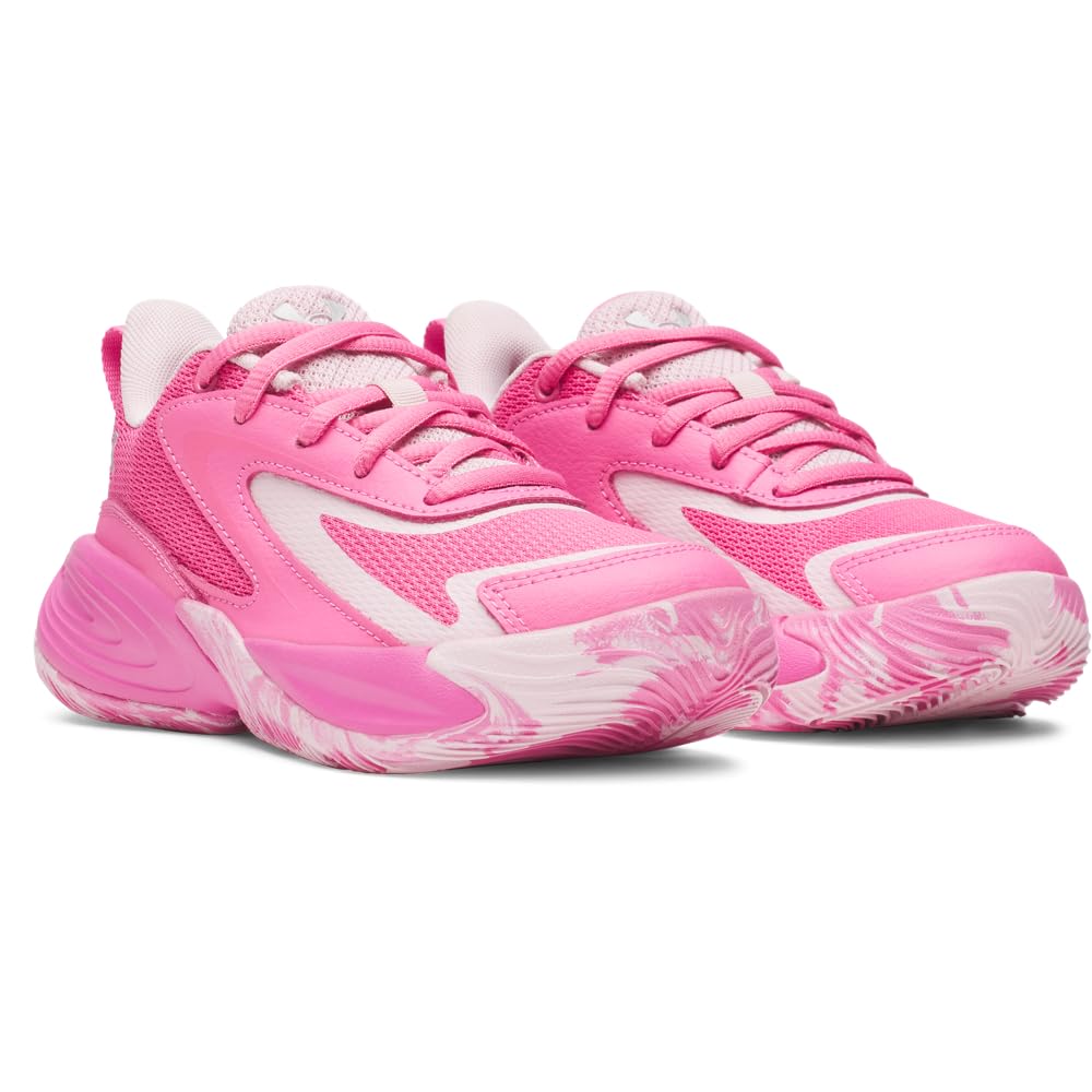 Under Armour Youth Unisex Pre School Size Lockdown 8, 637 Pink, 1.5