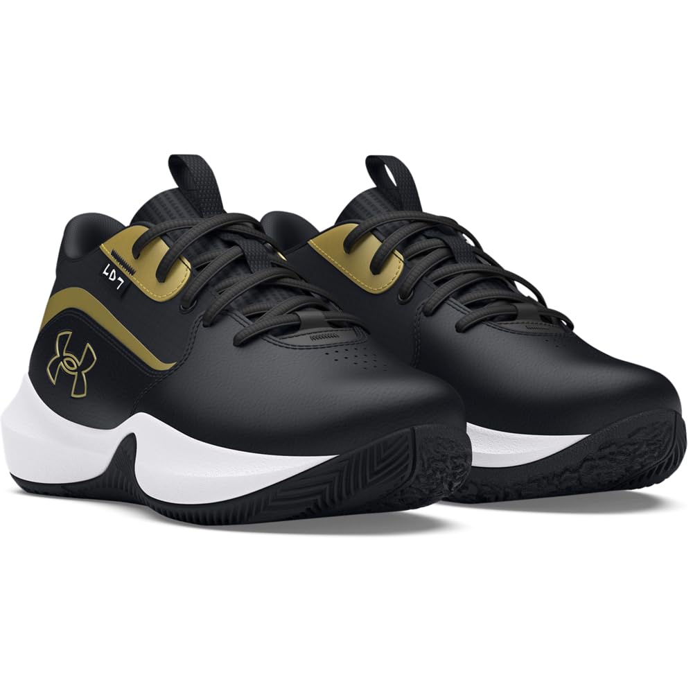 Under Armour Unisex Pre School Lockdown 7, 001 Black, 2.5