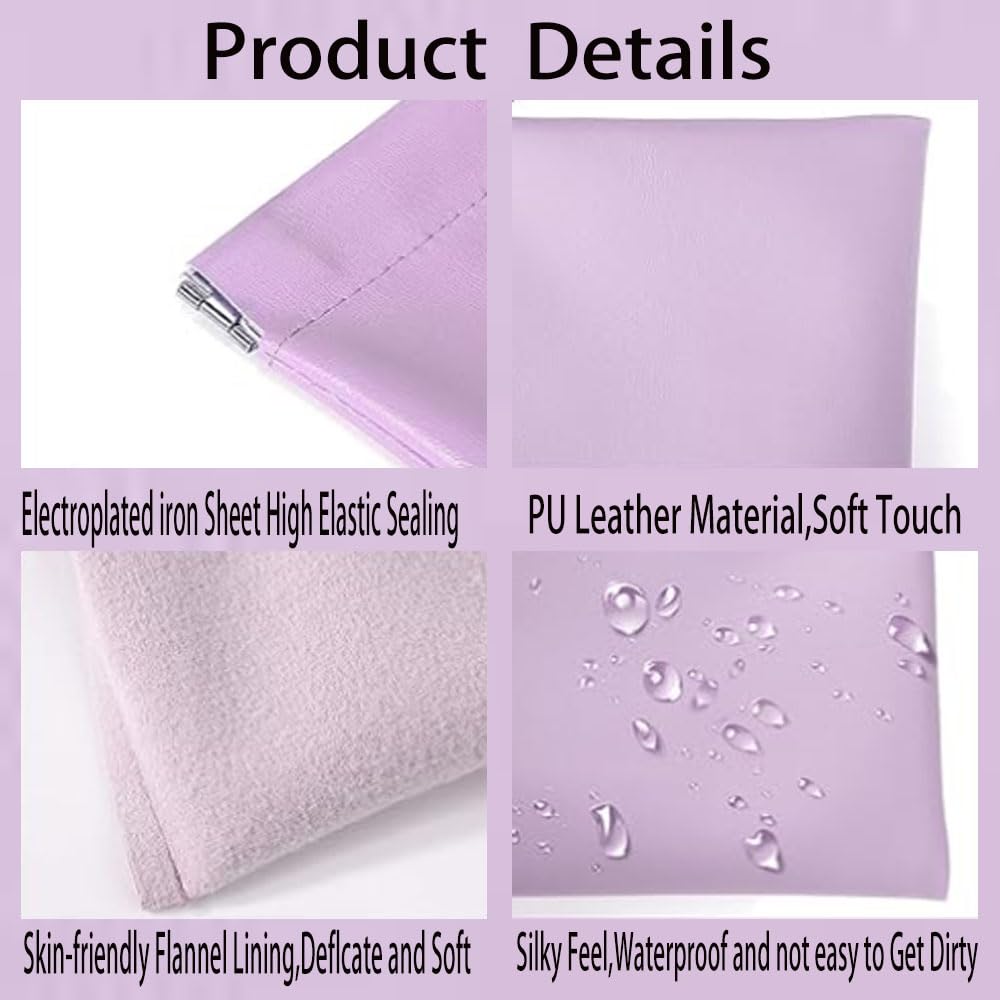 6 Pcs Small Makeup Bag for Purse, Snap Closure Organizer Pouch - thewildfolk 6 Pcs Small Makeup Bag for Purse, Snap Closure Organizer Pouch