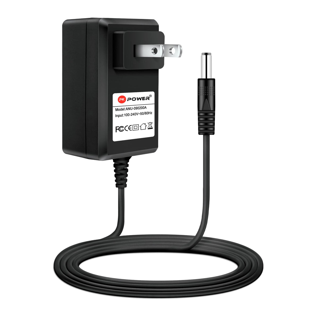 PKPOWER 12V 2A AC DC Adapter Power Supply for Yamaha Piano Keyboard, Synthesizer, Digital Piano ��� 6.6FT Cable, Safe & Re