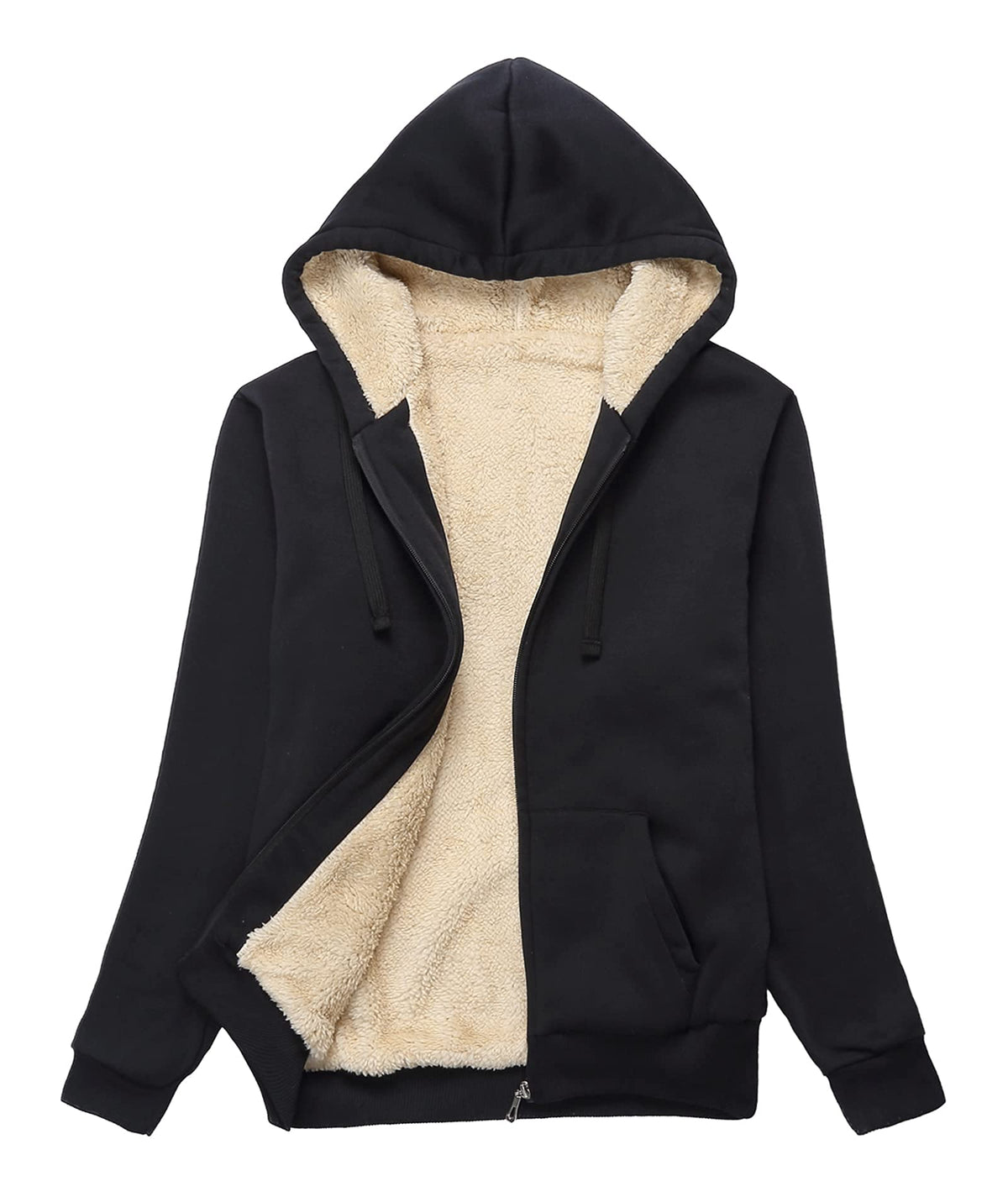 SWISSWELL Hoodies for Women Winter Fleece Sweatshirt Sherpa Lined Jacket