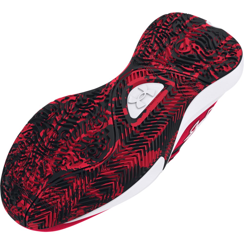 Under Armour Unisex Grade School Lockdown 7, 600 RED, 7
