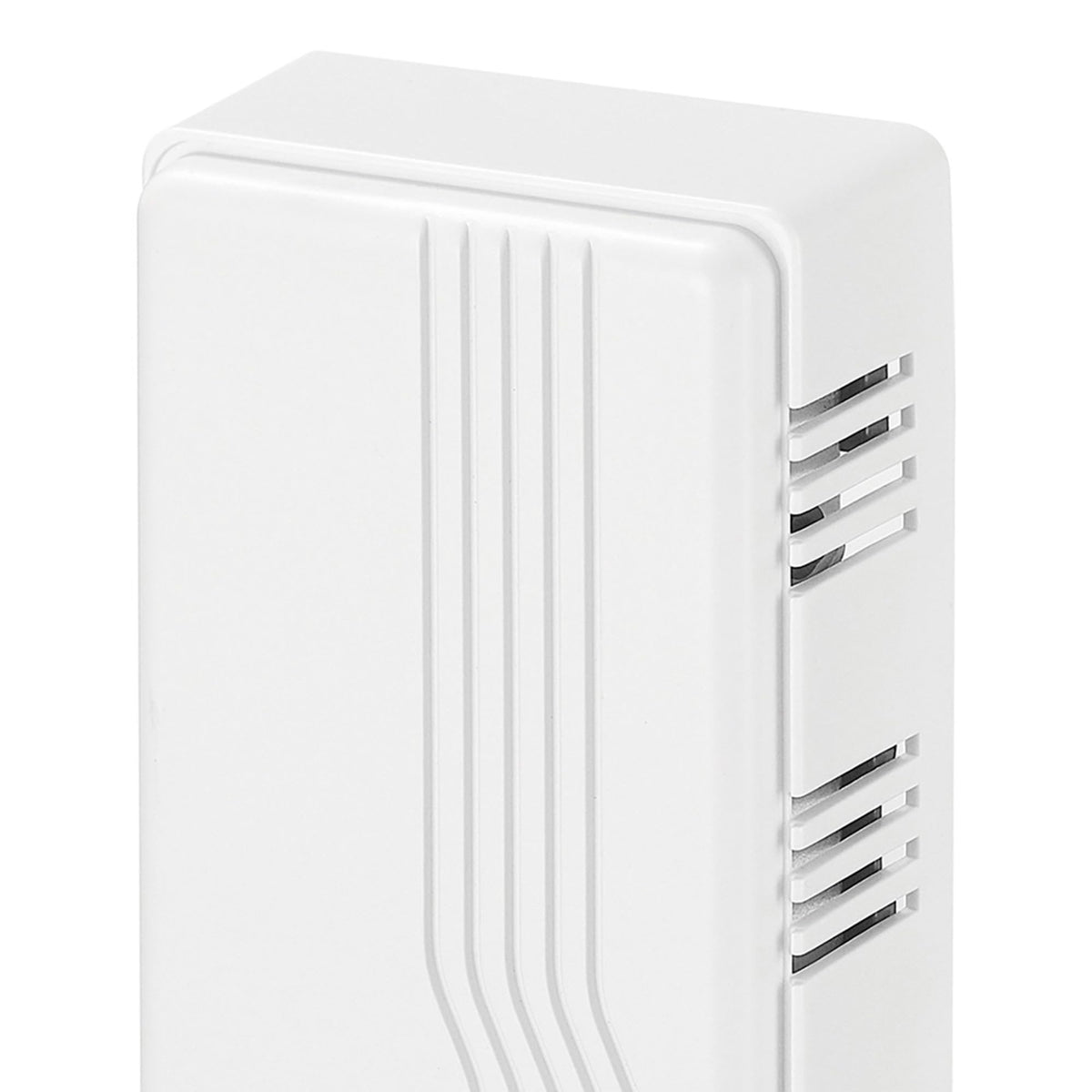 Heath Zenith Wired Mechanical Doorbell Chime, White, 2-Melody