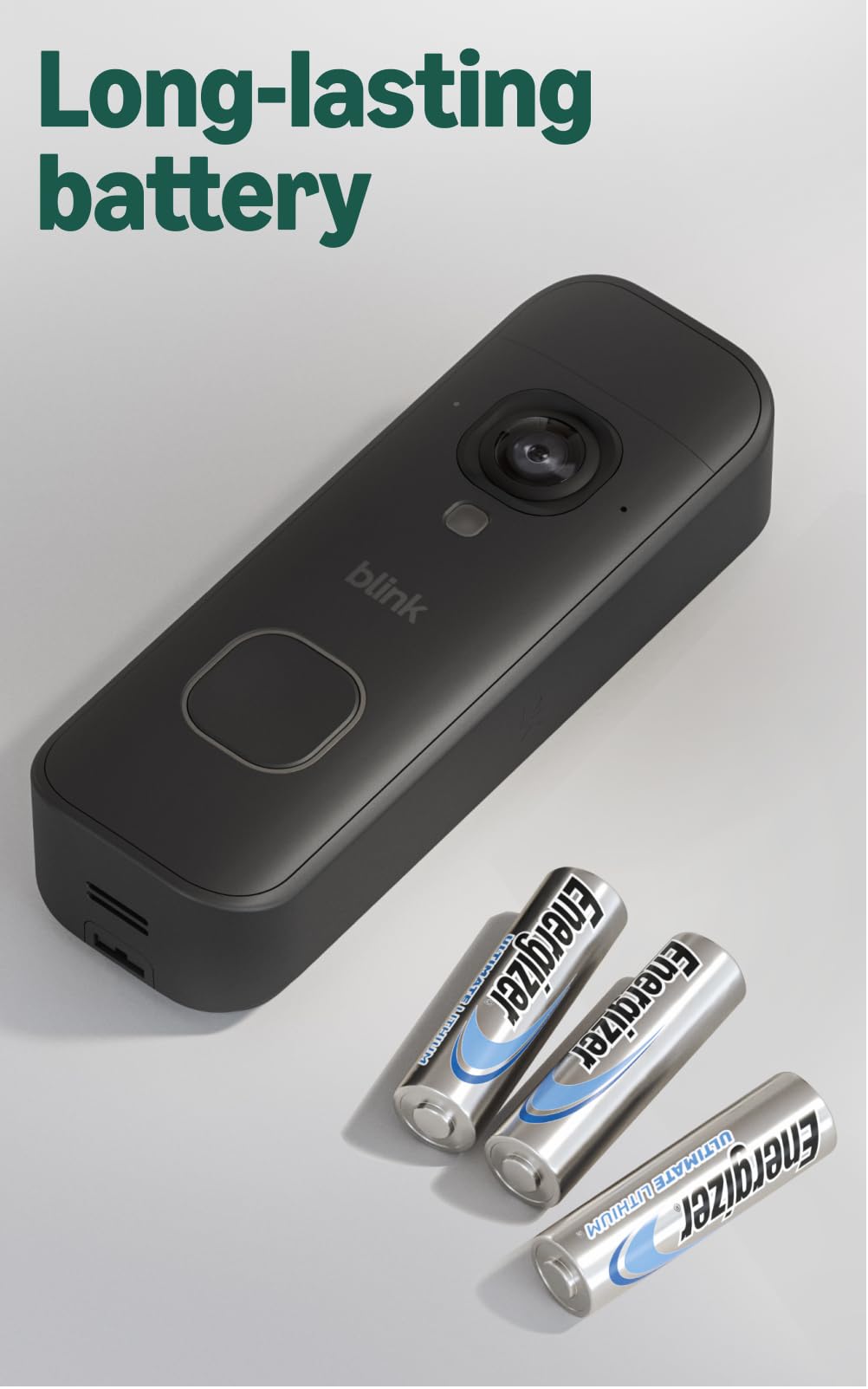 Blink Battery Doorbell 2K+ (newest model) ��� Wireless video doorbell, 2K resolution, enhanced audio. Required Sync Module not included ��� Ad