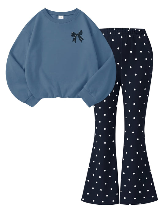 GEMLON Girls' Clothing Sets Casual 2 Pieces Outfits,Clothes for Girls 12-14
