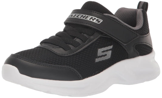 Skechers Unisex-Child Dynamatic, Black1, 3.5 Big Kid