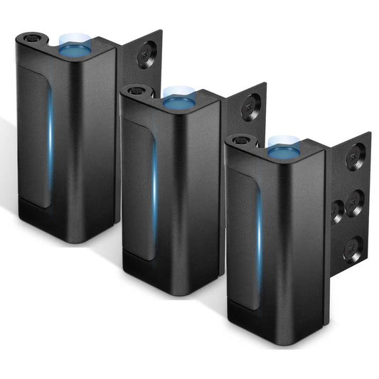 Steinwhale 3Pack Door Reinforcement Lock Home Security, Childproof Safety