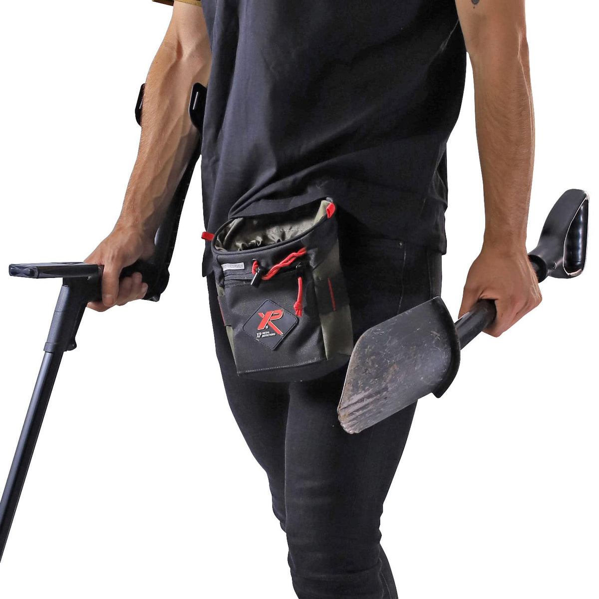 Robust XP Finds Pouch with Large & Zip Pockets, MOLLE Attach System