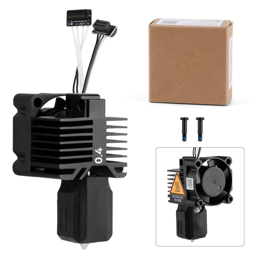 ENOMAKER P1P,P1S Hotend Complete Kit,Hardened Steel 0.4mm Nozzle