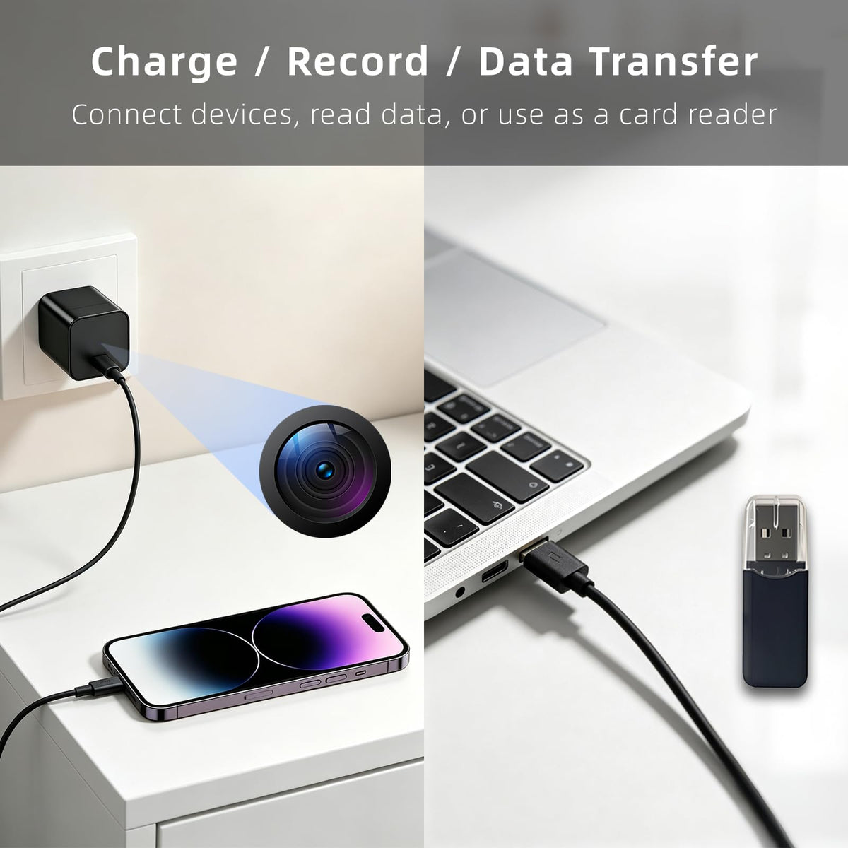 XIAOLUGL 1080p Indoor Security Camera