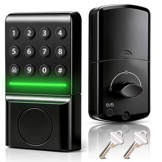 SEPOX�� Keyless Entry Deadbolt, Offline Smart Keypad Doorlock, LED Indic