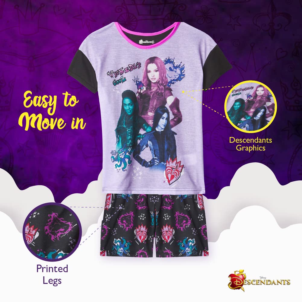Disney Descendants Girls Pajama Set