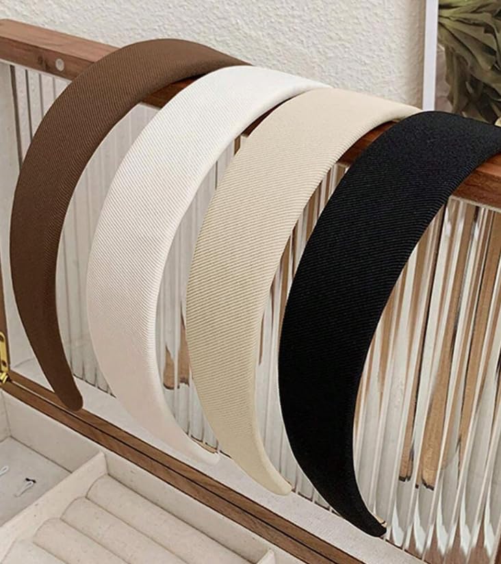 Huachi Headbands for Women Non Slip Trendy Headbands for Women���s Hair 1 inch Wide, Fall Head Bands Cute Headband for Girls Elastic Hair Bands for Womens Fashion Accessories Gift