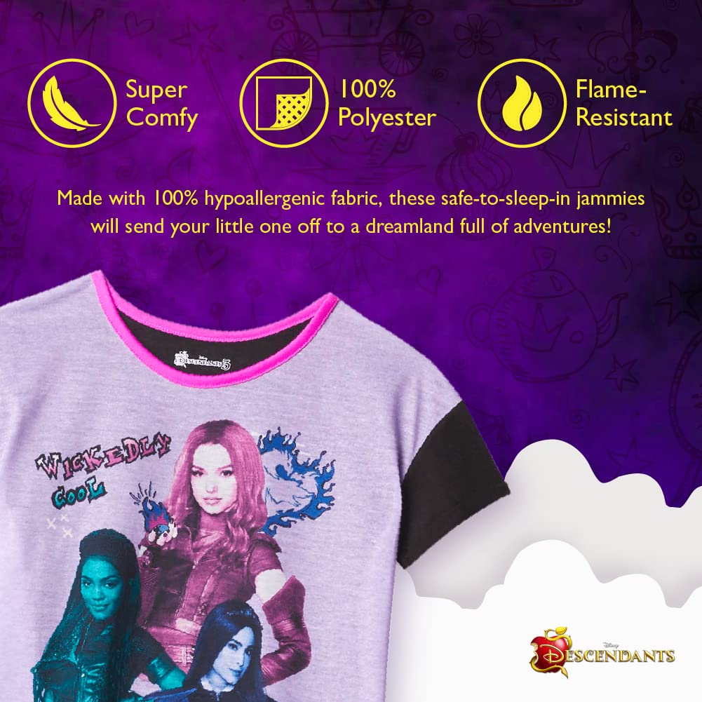 Disney Descendants Girls Pajama Set