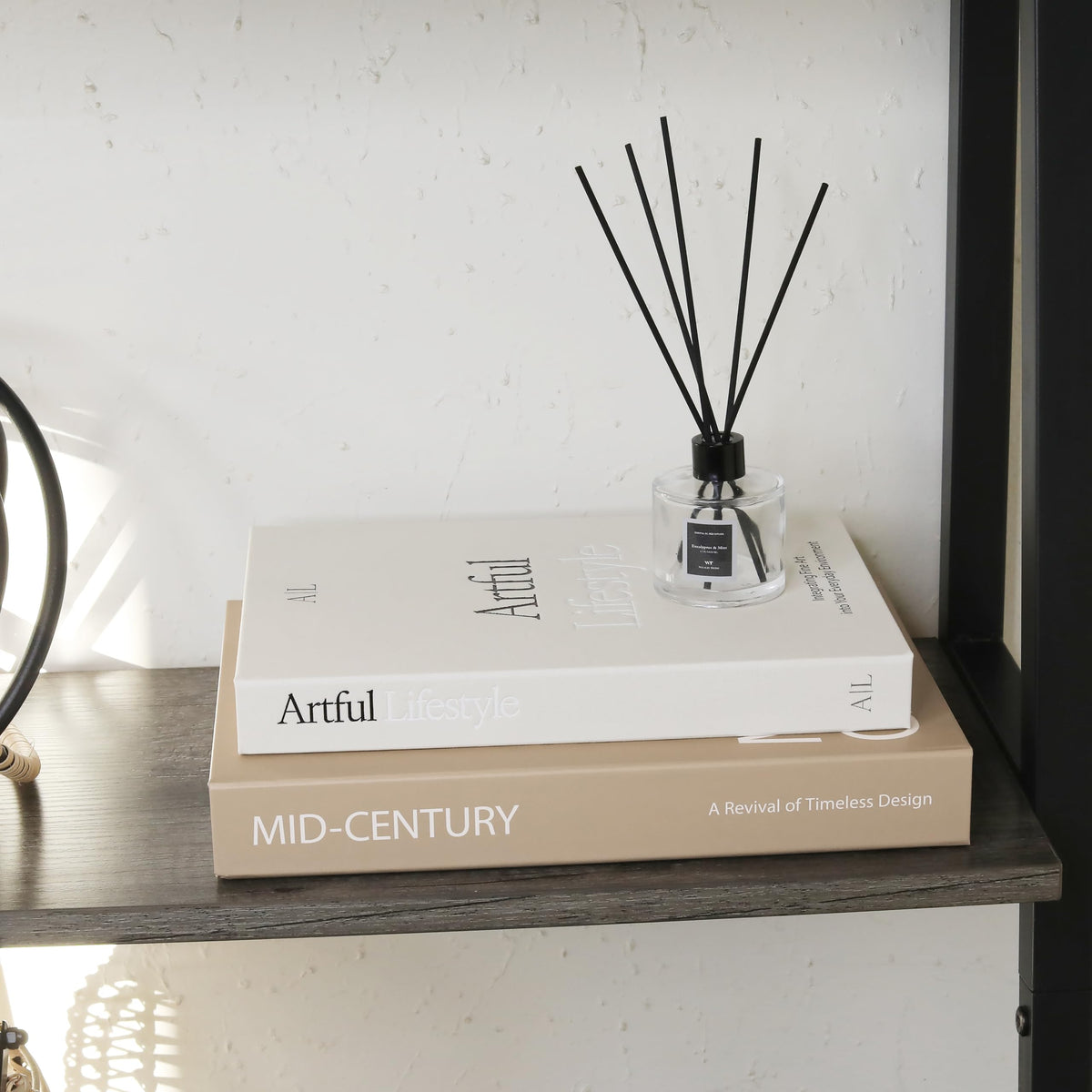 Aesthetic Decorative Books Set of 2 - Stylish Boxes for Coffee Table Decor