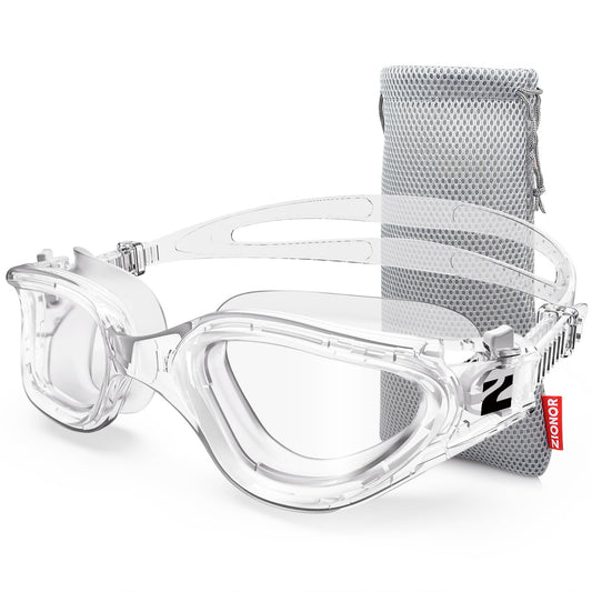 ZIONOR Swim Goggles, G1 SE Swimming Goggles Anti-Fog for Adult Men Women