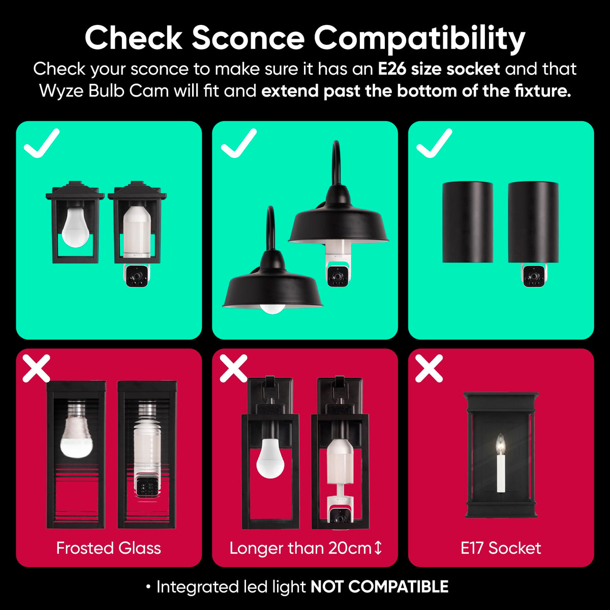 Wyze 2K Bulb Security Camera