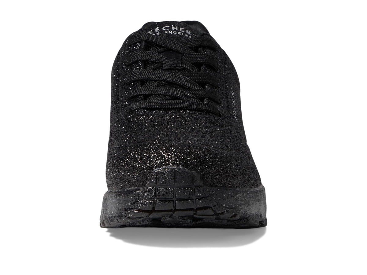 Skechers Kids Uno Ice Sneaker, Black, 12.5 Little Kid
