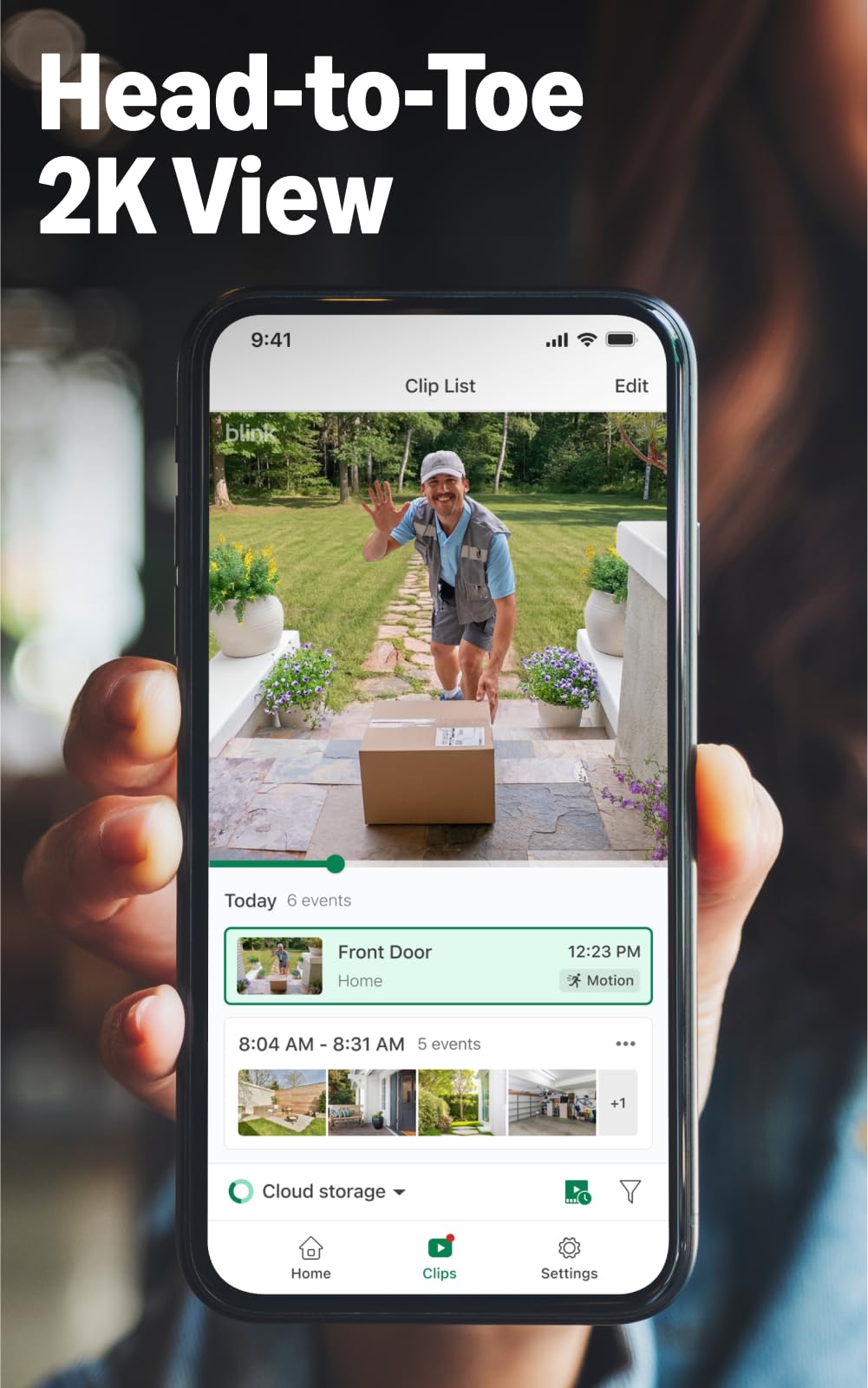 Blink Battery Doorbell 2K+ (newest model) ��� Wireless video doorbell, 2K resolution, enhanced audio. Required Sync Module not included ��� Ad