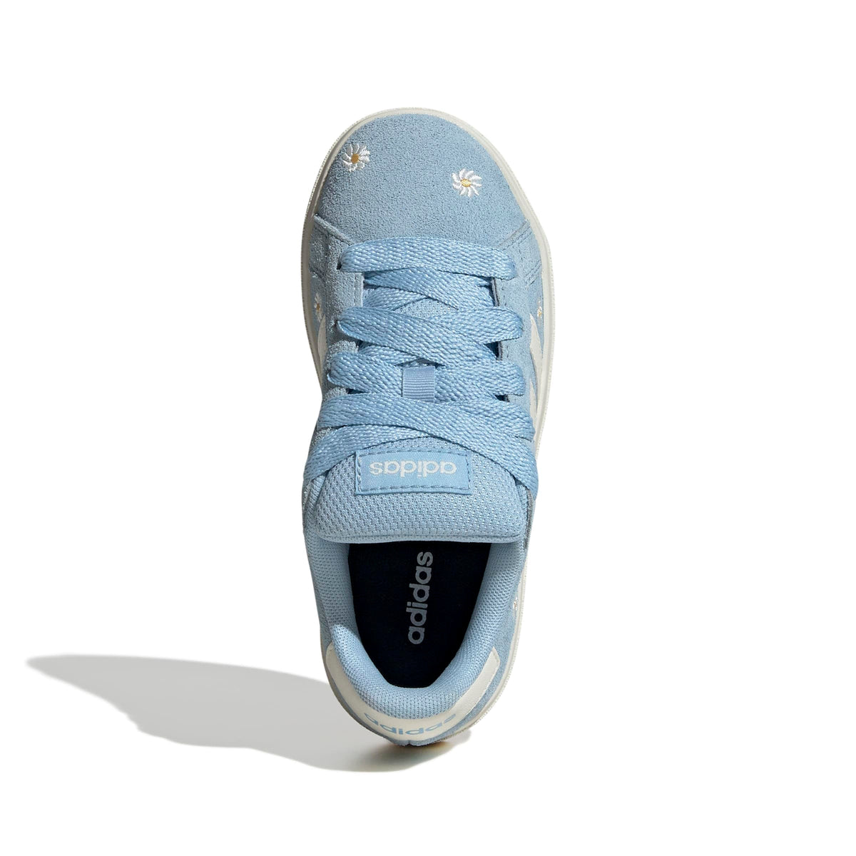 adidas Unisex-Kids Grand Court 00s, Clear Sky/Off White/Gum, 3