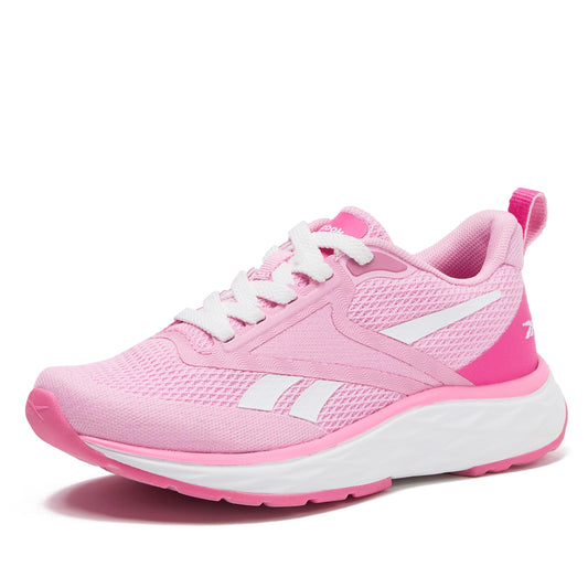 Reebok Aniwa Athletic Kids Shoes for Girls and Boys, Pink/Pink/White, 12