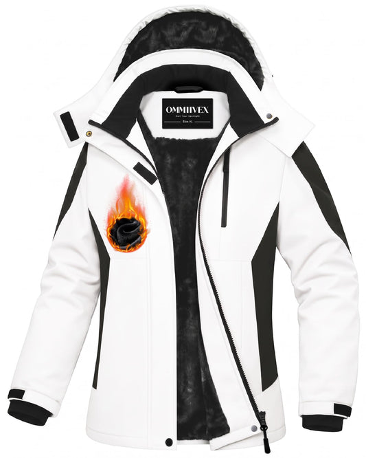 Women Winter Essential Coat Waterproof Lady Jacket Warm Heat Her Sister Mom Girlfriend Aunt Best Friend Friendship Grandma Bestie Wife Daughter Law Elderly Happy Birthday Christmas Xmas Useful Gift