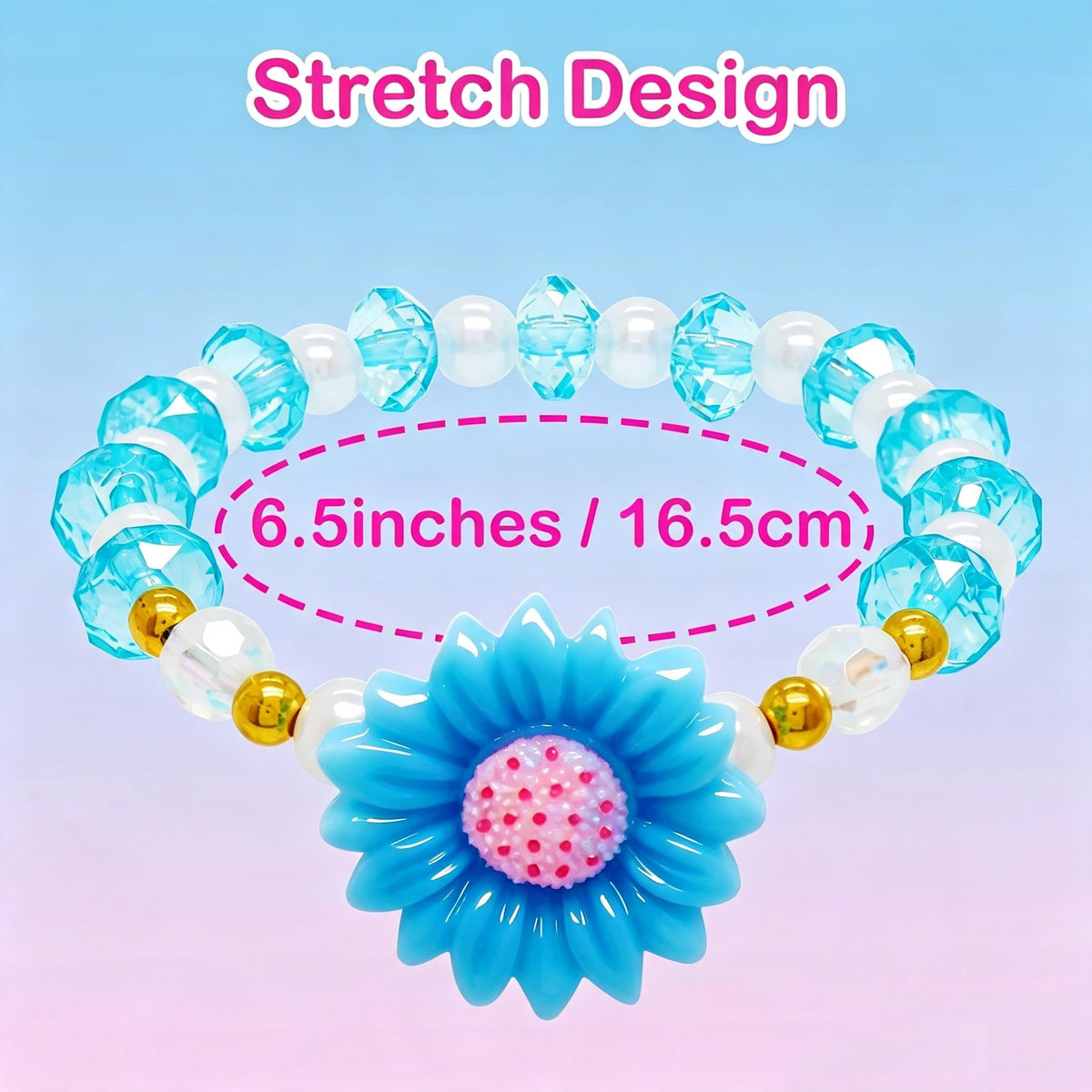 SIELEVIN Little Girls Bracelets for Kids Toddler Jewelry Gift for Girls