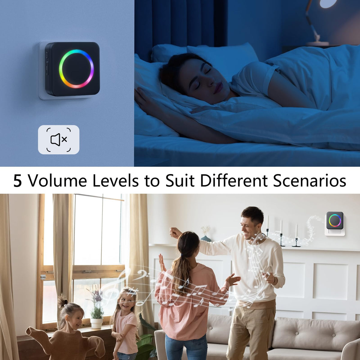 Wireless Doorbell Chime - Compatible with Blink Video Doorbell and Blink Video Doorbell (2nd Gen) (1 Video Doorbell Extender 1 Receiver�