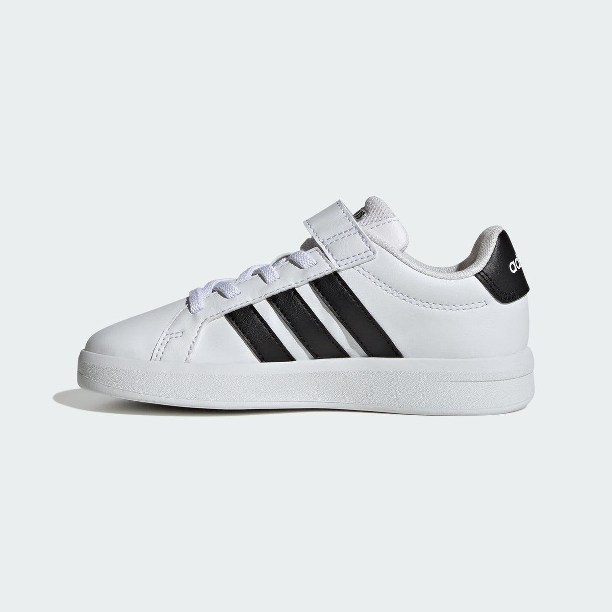 adidas Unisex-Kids Grand Court 3.0 El C, White/Black, 1