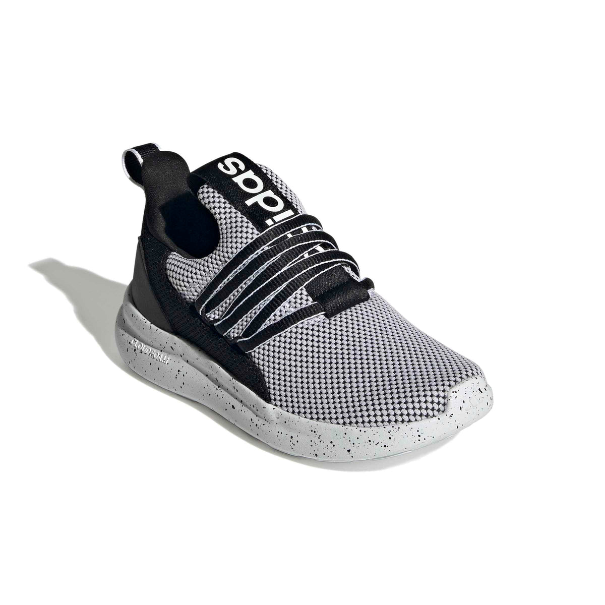 adidas Unisex-Kids Lite Racer Adapt 7.0, White/Black/Black, 2