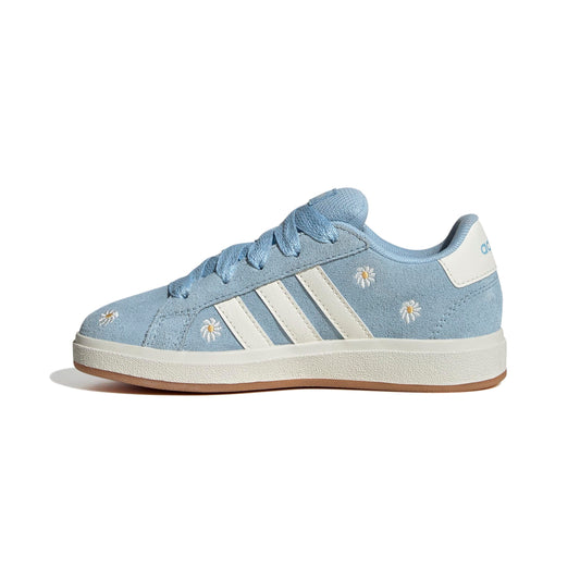 adidas Unisex-Kids Grand Court 00s, Clear Sky/Off White/Gum, 3