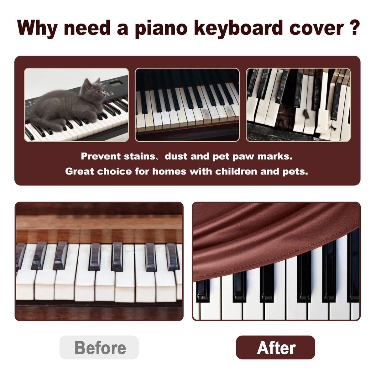 Explore Land Burgundy Digital Piano Cover