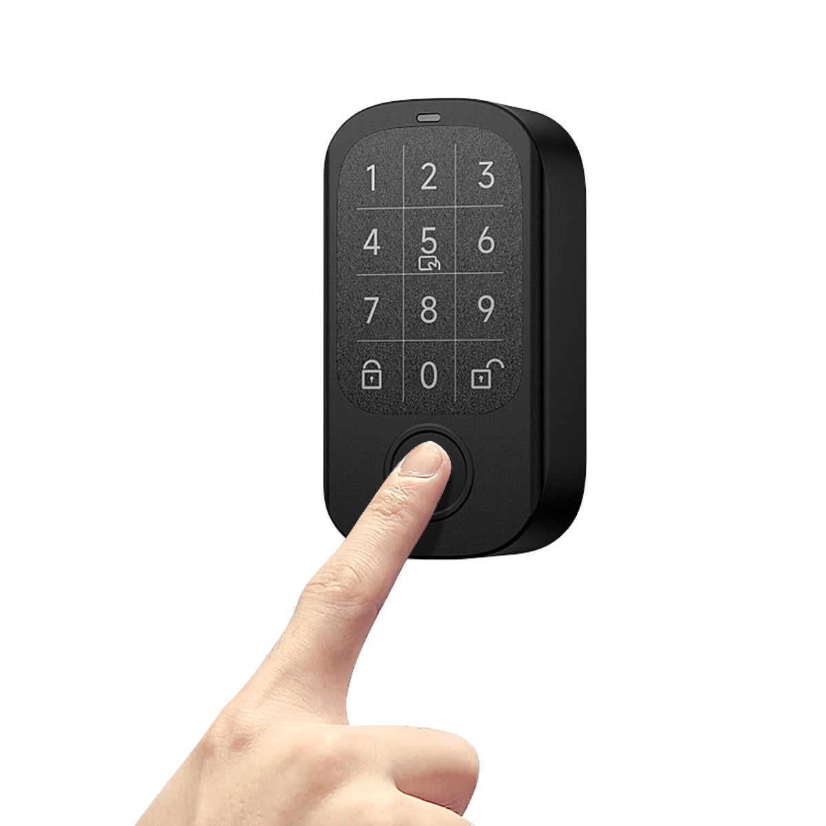 CANDY HOUSE Sesame Touch Pro, Smart Lock, Fingerprint, NFC Card, Passcord, Bluetooth Keyless Entry Door Lock for Front Door, Home, Airbnb, Vacation Rental