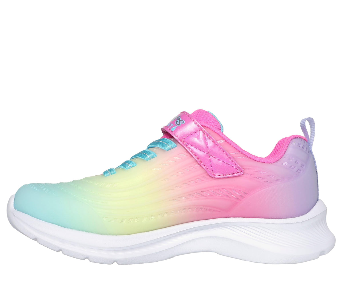 Skechers Kids Girls Jumpsters 2.0-Blurred Dream Sneaker, Pink/Multi, 13 Little Kid