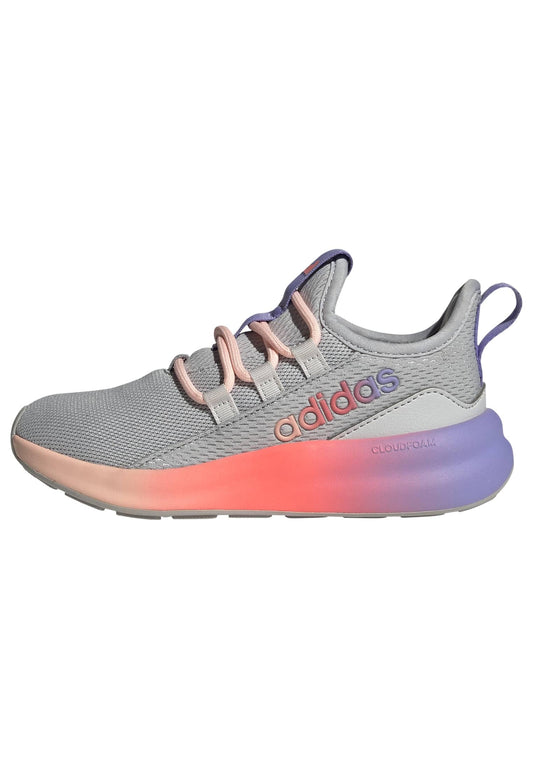 adidas Unisex-Kids Lite Racer Adapt 8.0, Grey/Grey/Purple Rush, 2